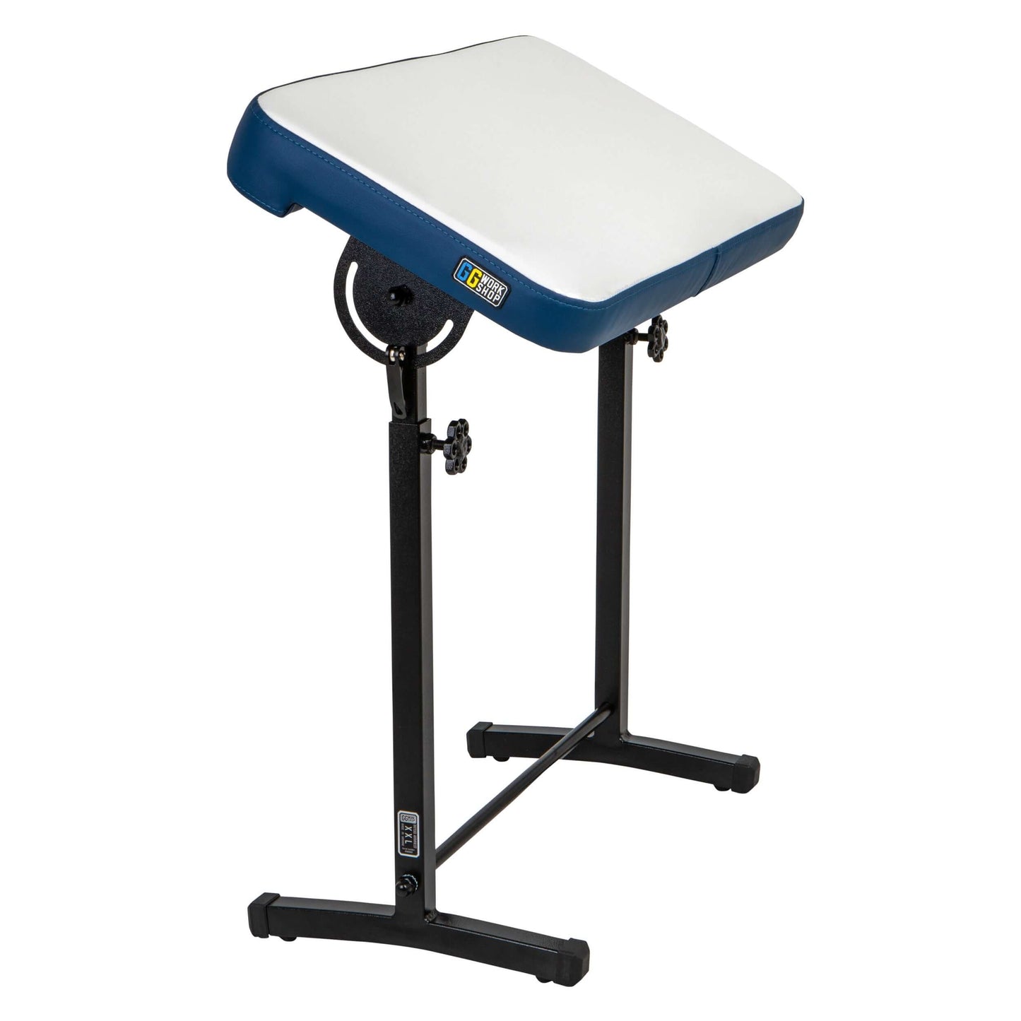 Adjustable vinyl tattoo armrest for clients with sturdy metal legs, perfect tattoo pillow arm rest for comfort and support during tattoo sessions