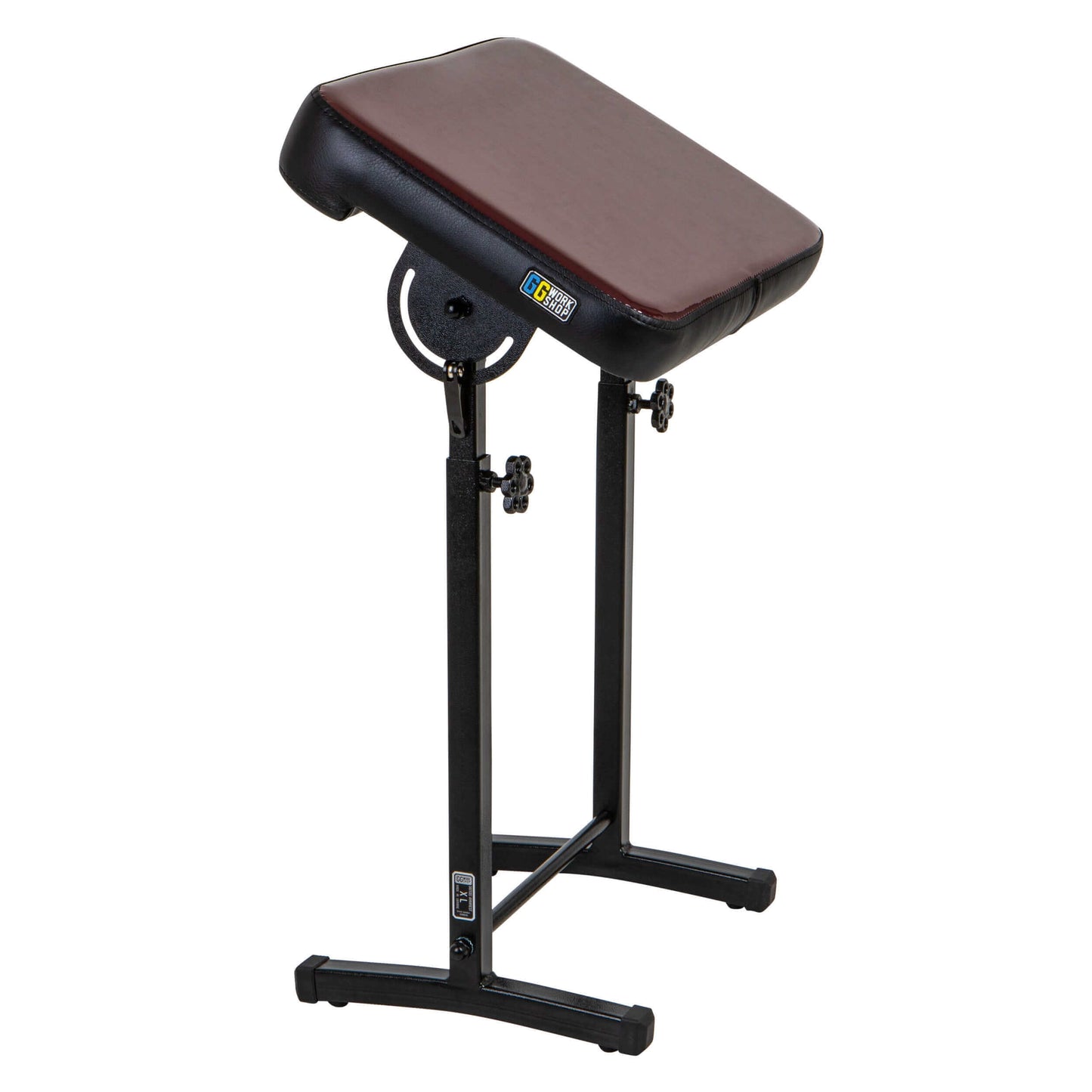 Adjustable tattoo armrest stand with vinyl tattoo pillow for clients, perfect tattoo arm rest for customized setups and comfort.