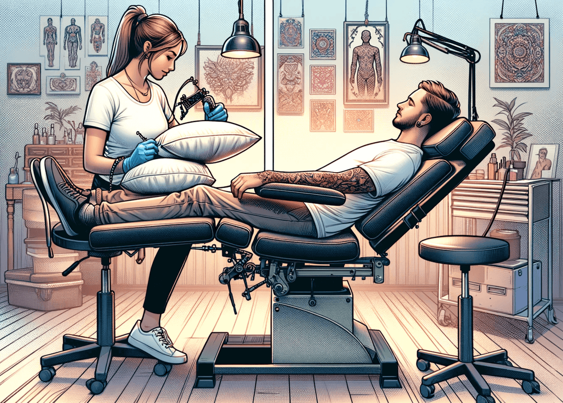 Enhancing Artistic Expression: The Impact of Tattoo Pillows and Armrests on the Work Environment