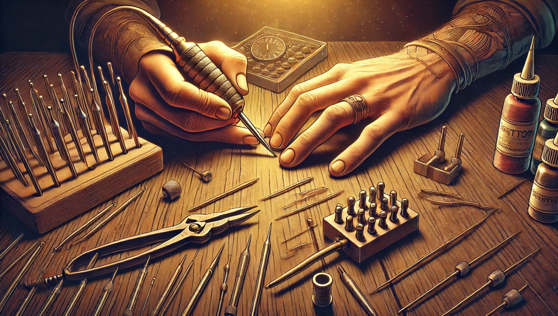 Early Days of Tattoo Needles